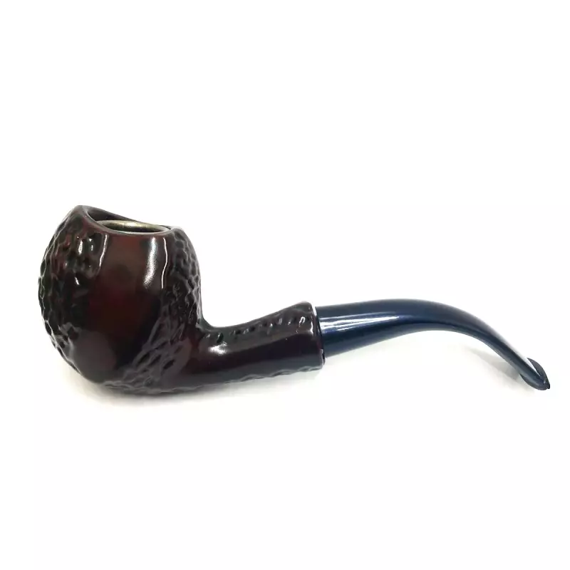 CACHIMBO MADEIRA E METAL 4