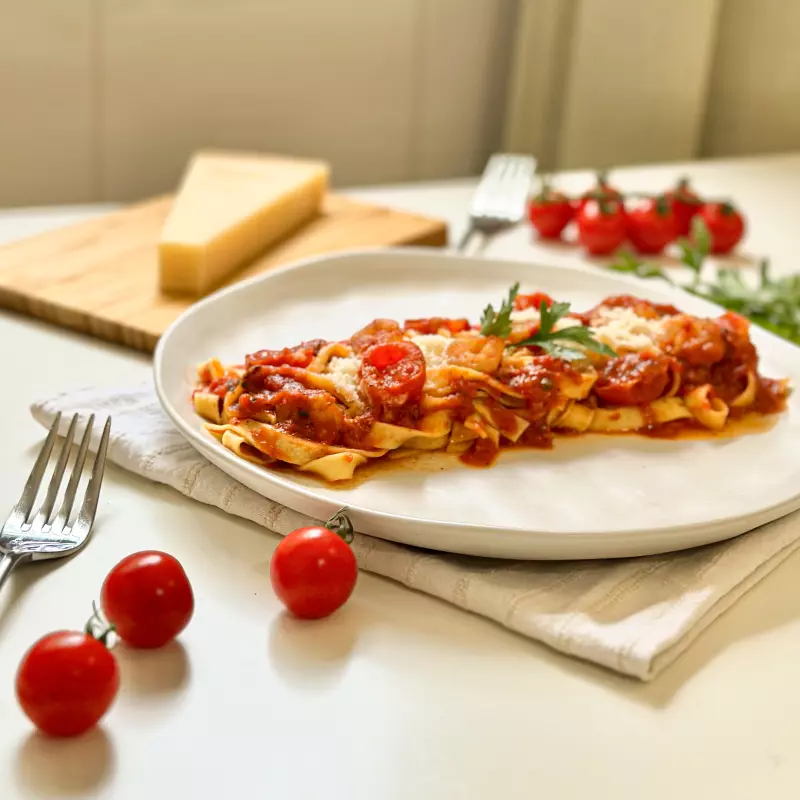 Tagliatelle ai Gamberi