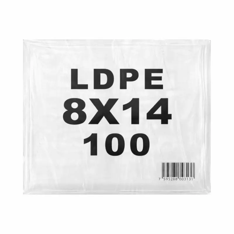 Bolsa 8X14 Transparente