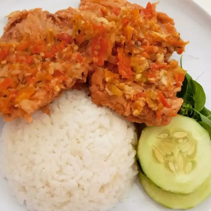 Nasi Tempe Geprek