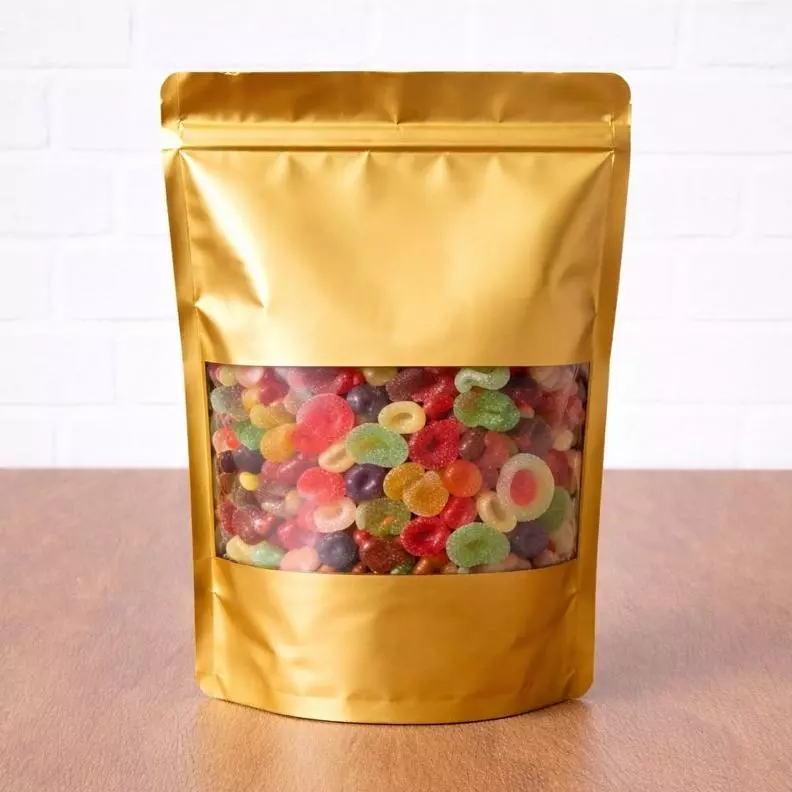 Doypack Dorada 18x26+4 #DBD-18