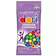 AMENDOIM CONFEITADO DORI 70G
