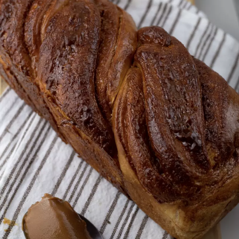 Babka de Doce de Leite