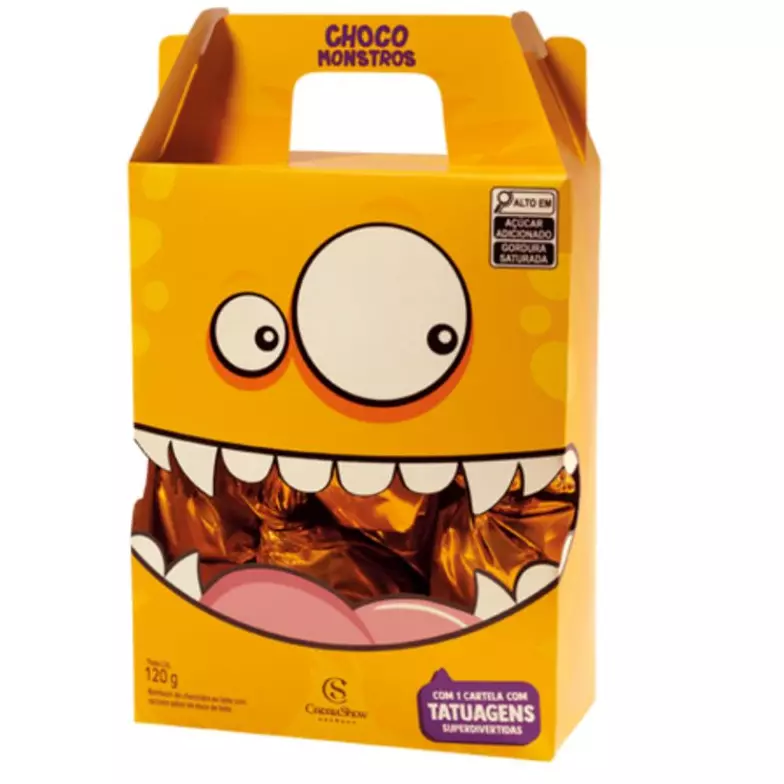 Caixa de Bombons com Tatuagem 80g