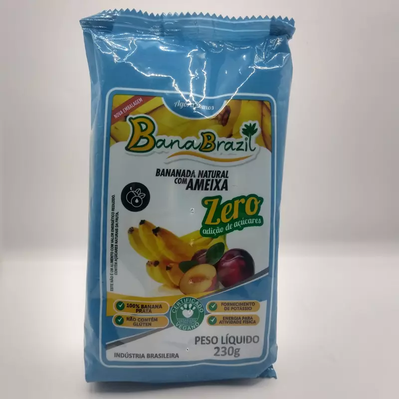 1621 - Banana Brasil com Ameixa