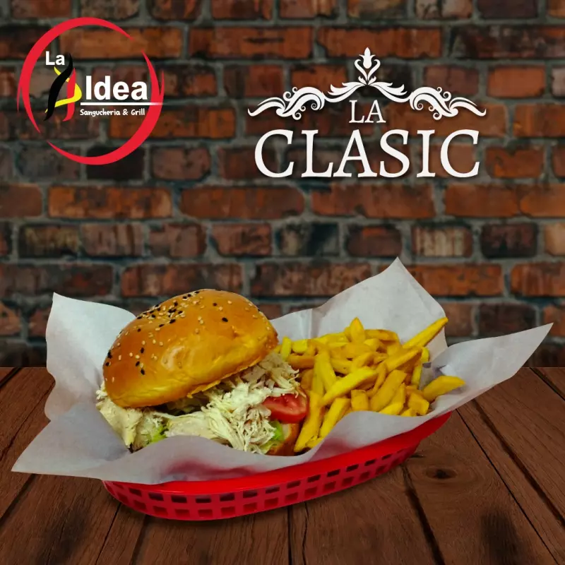 Pan con Pollo Cheese