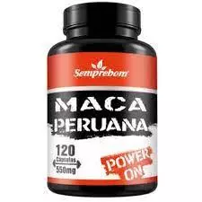 Maca Peruana Power On 120 cápsulas - 550mg