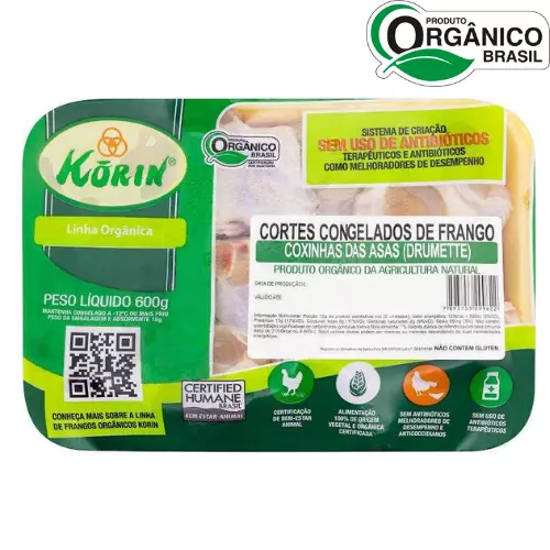 Coxinha da Asa Orgânica 600g