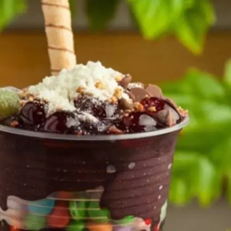 Açaí com banana
