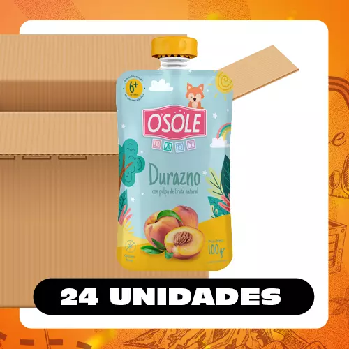 Bulto Osole Compota Durazno 100g