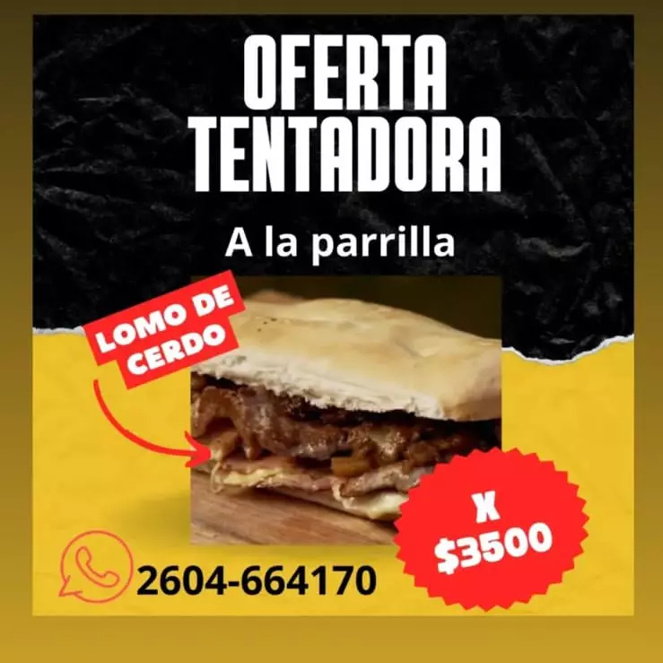 Lomo de cerdo a la parrilla