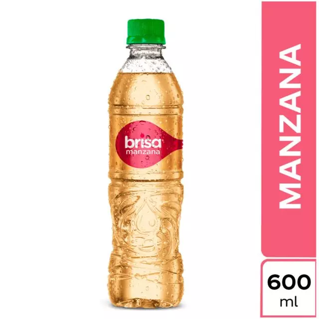 Agua Brisa Manzana Con Gas Pet x 600