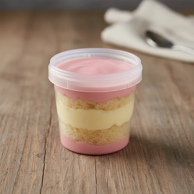 Bolo no pote : Ninho / Morango