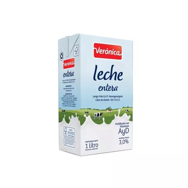Leche Entera Veronica 1L