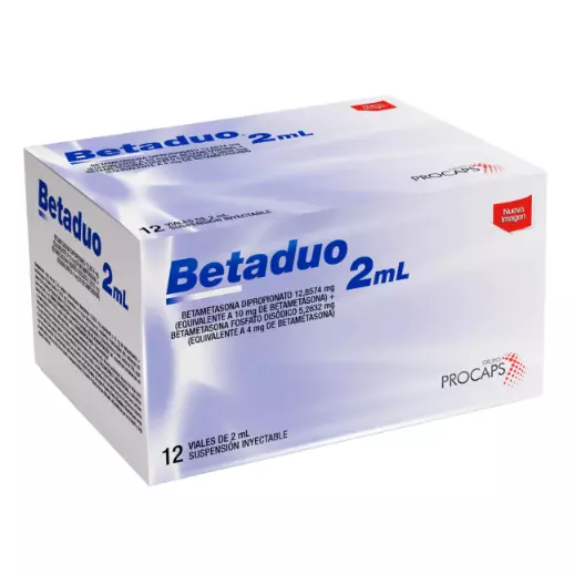BETADUO 2ML 12 AMPOLLAS