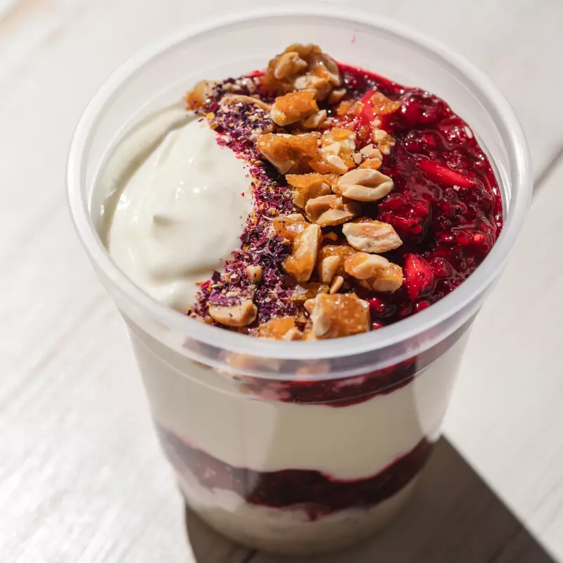 Parfait de frutos rojos 🍓