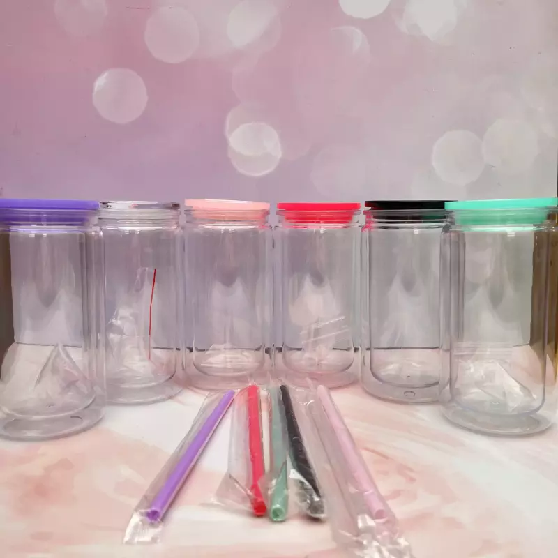 Plastic Can Doble pared