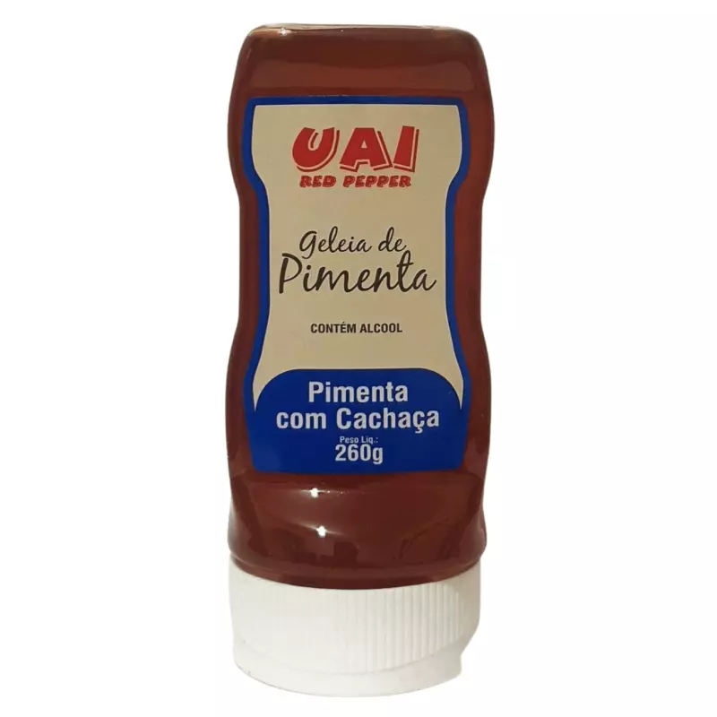 Geléia Pimenta + CACHAÇA