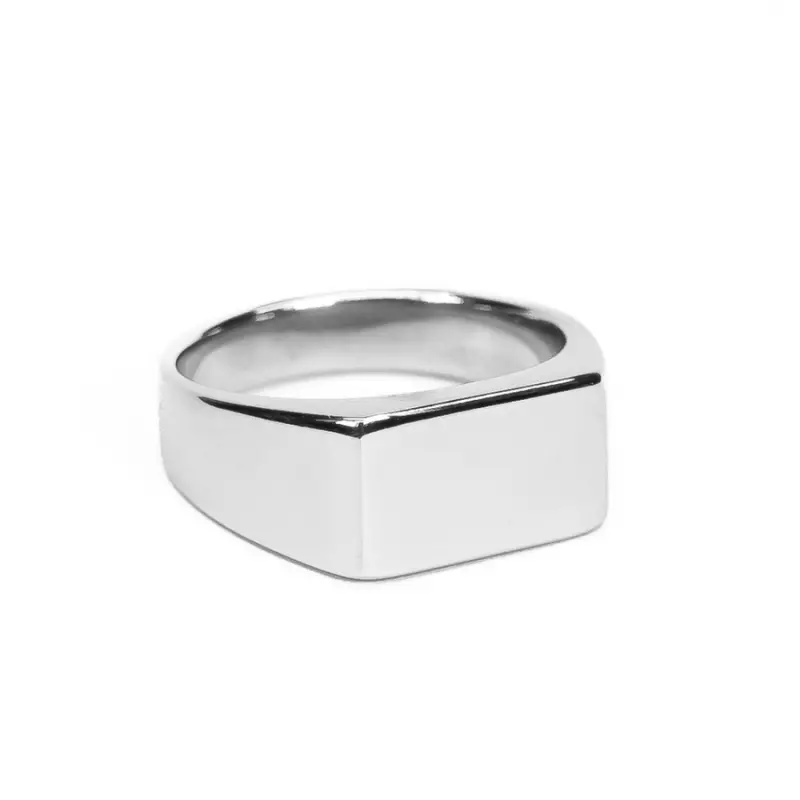 Signet Silver Ring