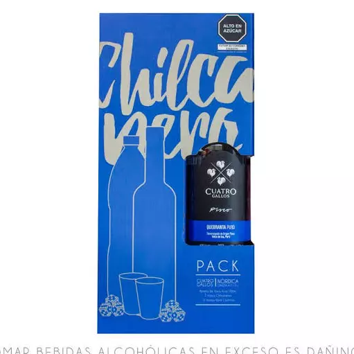 4 GALLOS PACK QUEBRANTA 750 ML
