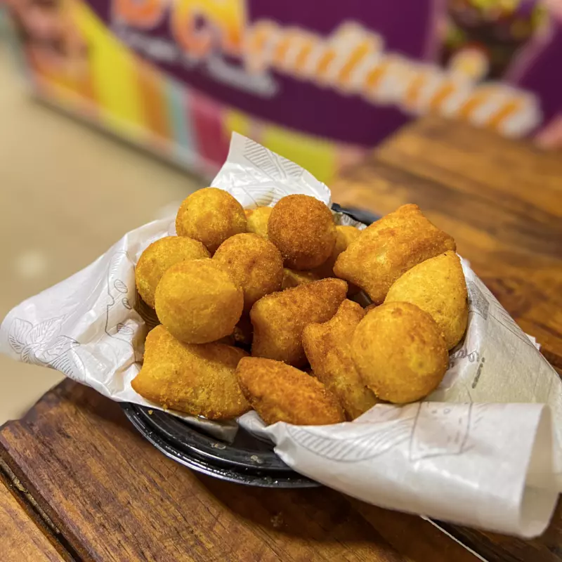 25 Salgadinhos  Fritos