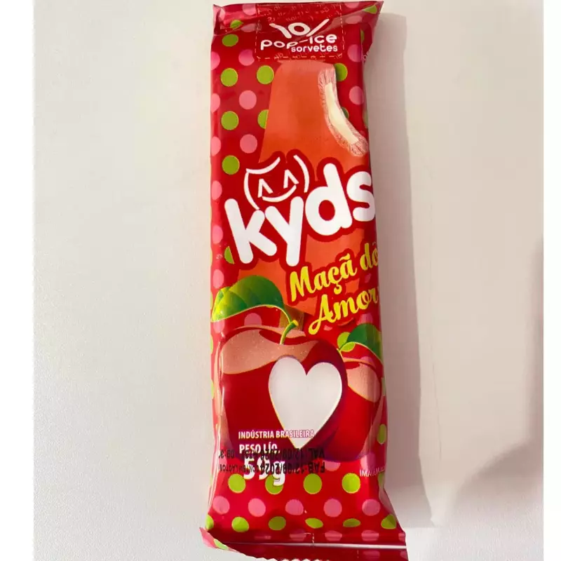 Picolé Maçã do Amor