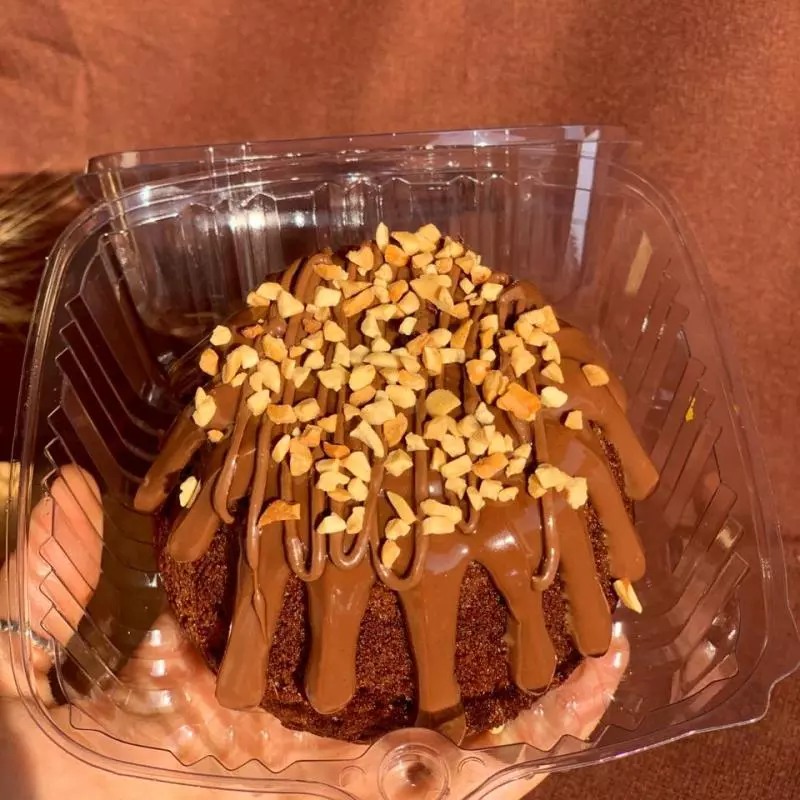 Mini vulcão ferrero rocher