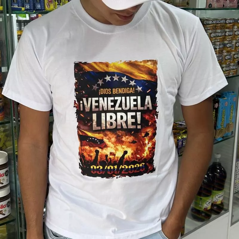 Franela Dios bendiga Venezuela