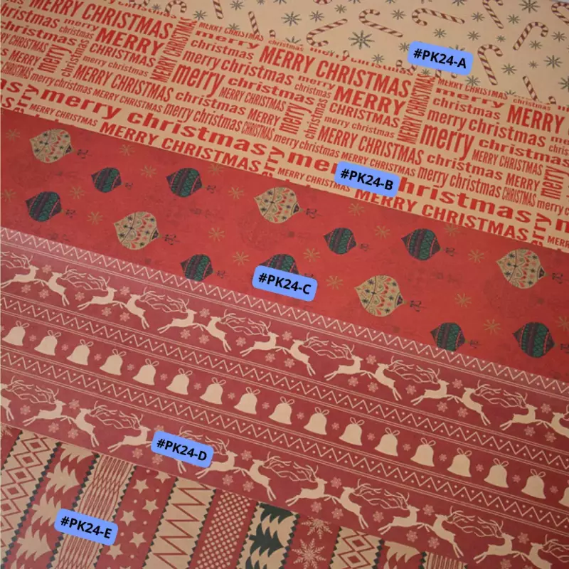 Papel de Regalo Premium Kraft PPK-24
