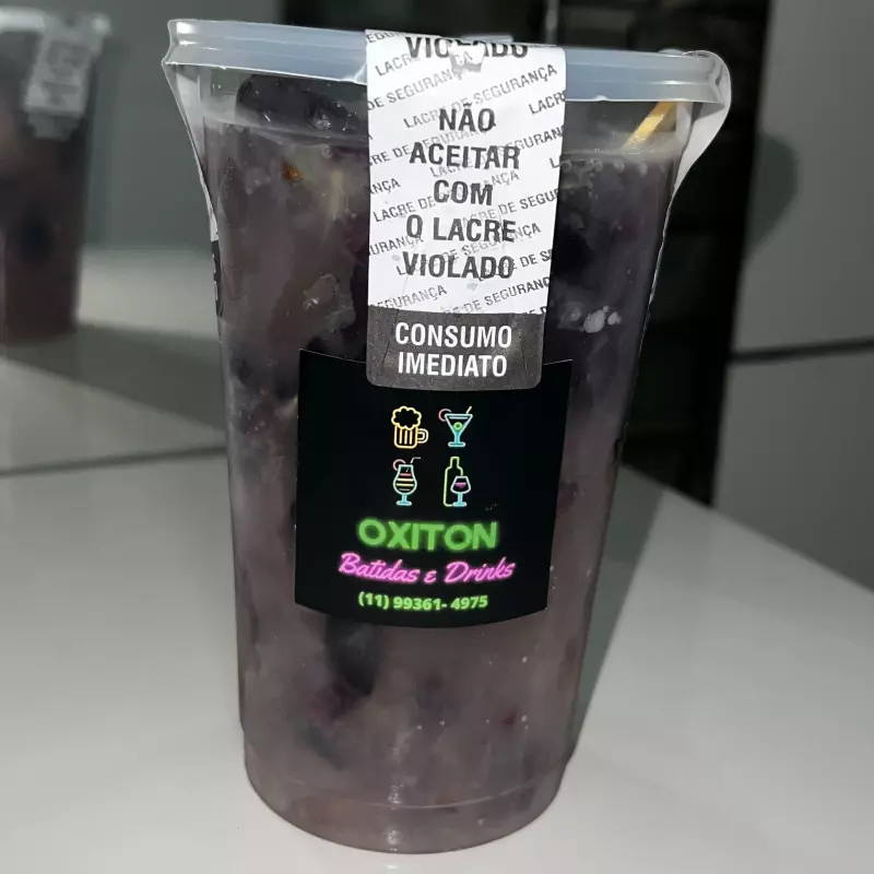 Caipirinha de Uva Roxa