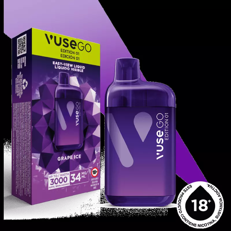 GRAPE ICE (3.000 PUFFS VUSE GO)