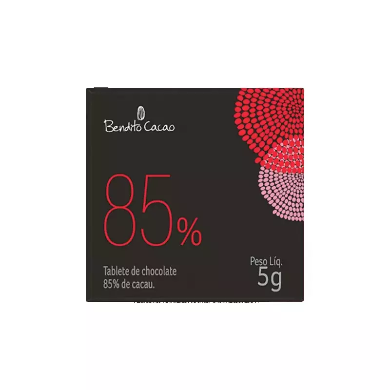Tablete Bendito Cacao 85% Cacau 5g
