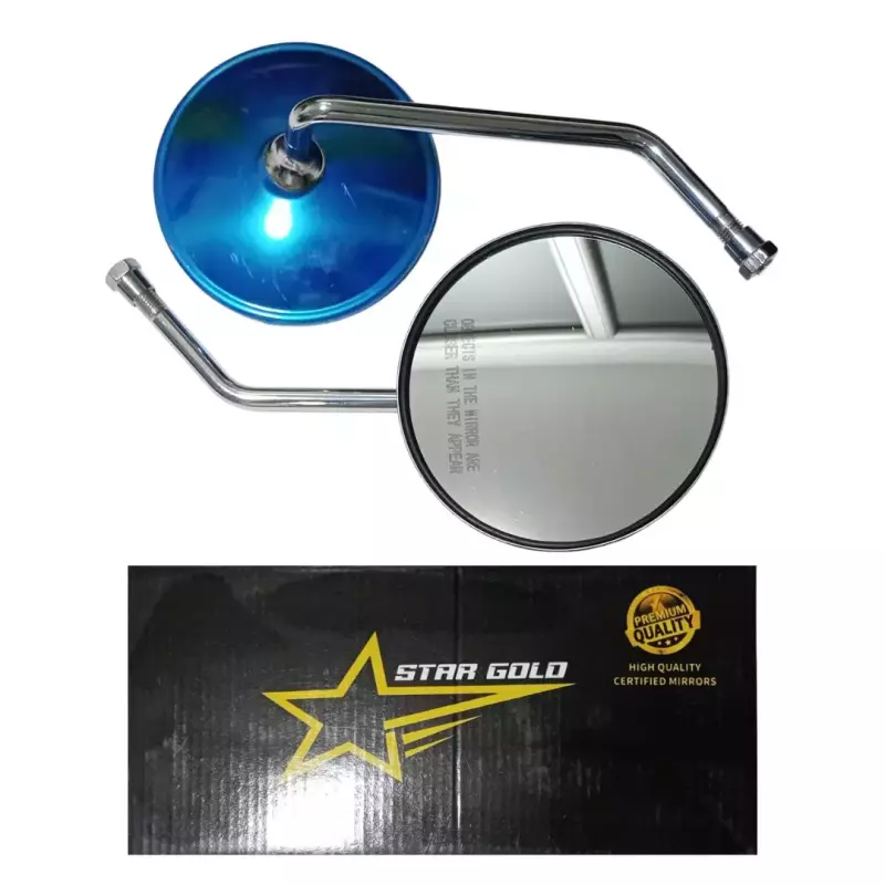 JUEGO ESPEJO MOTO GN 125H STAR GOLD
