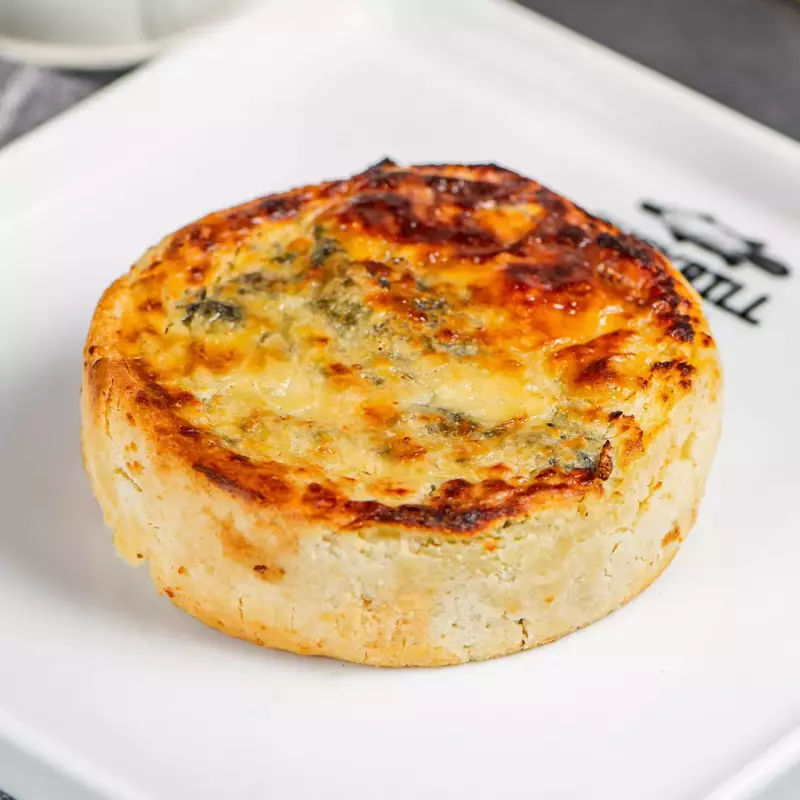 Quiche Espinafre com Bacon