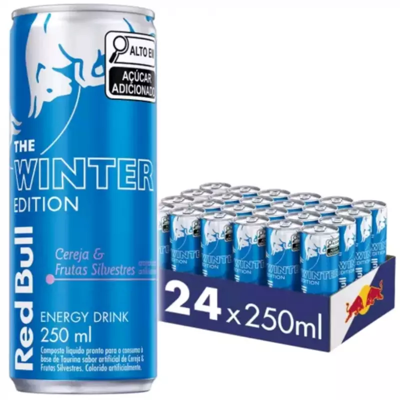 Pack c/24 RedBull Cereja 250ml