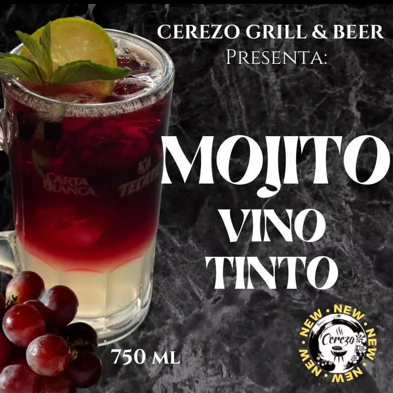 MOJITO VINO TINTO