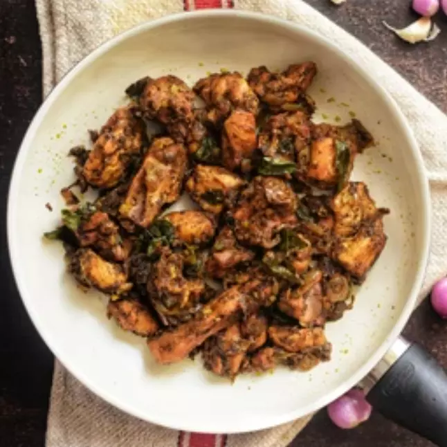 Pepper Chicken Dry (8 pcs)