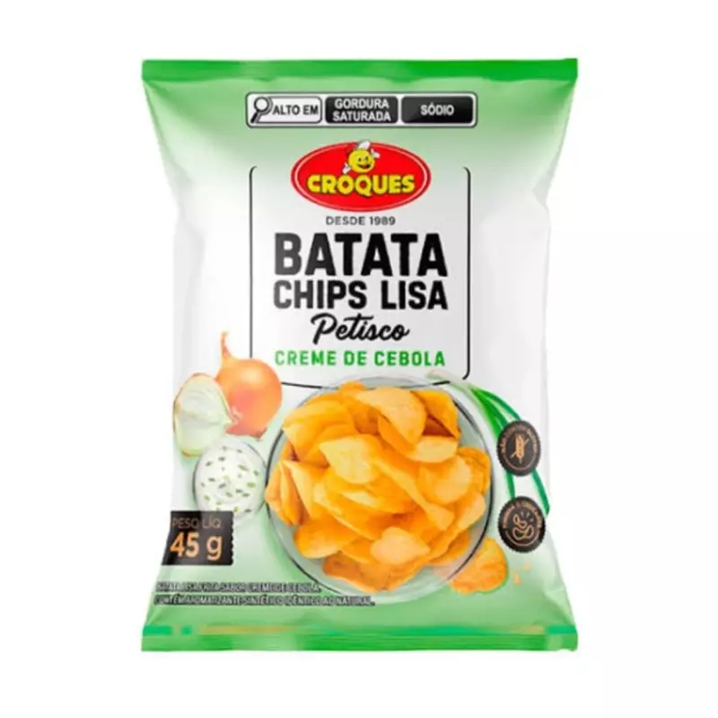 Batata Chips Creme de Cebola 45g