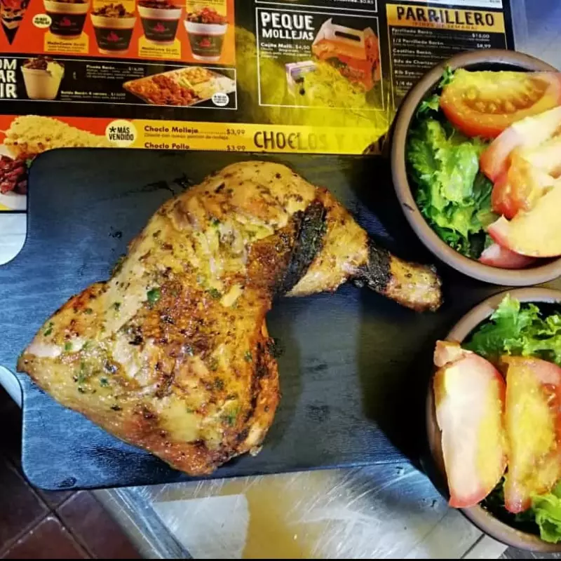 1/4 DE POLLO ASADO