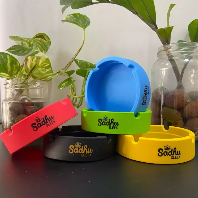 Cinzeiro Sadhu Silicone Cores