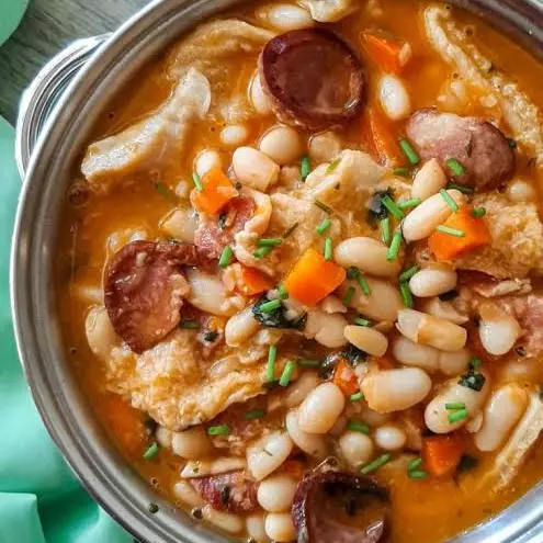 Dobradinha com Feijão Branco