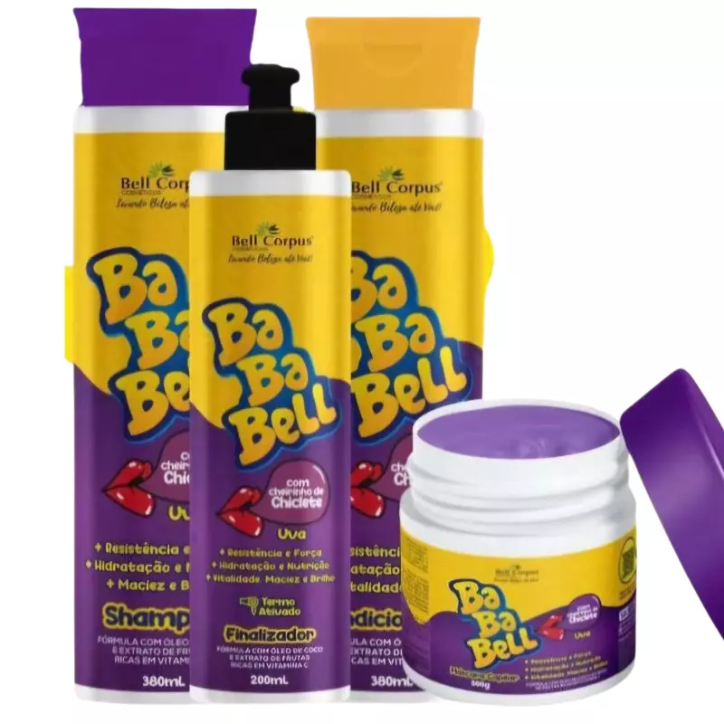 Kit Bababell Uva / 4 ITENS