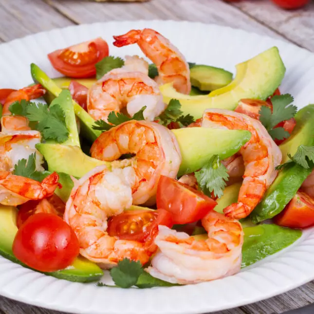Mariscos - Ensalada de Camarones