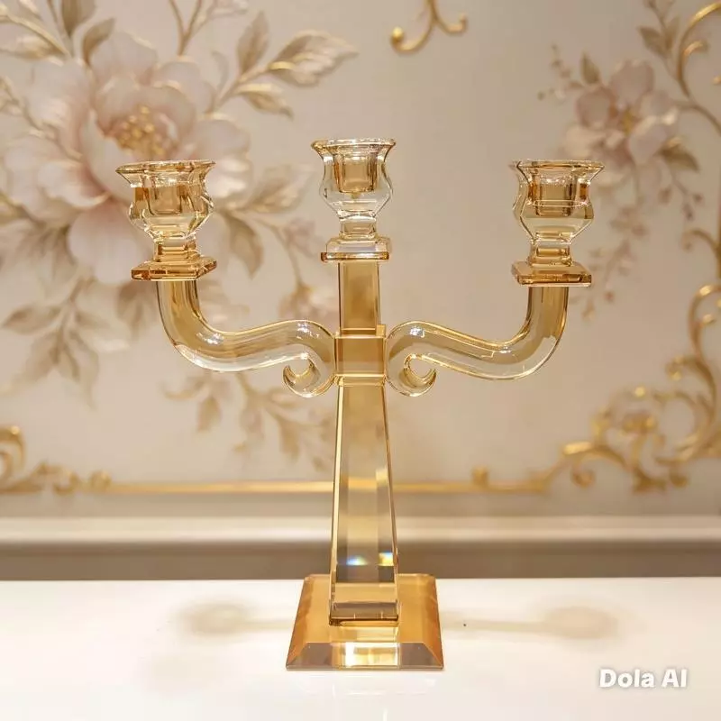 CANDELABRO AMBAR REF 3666-77