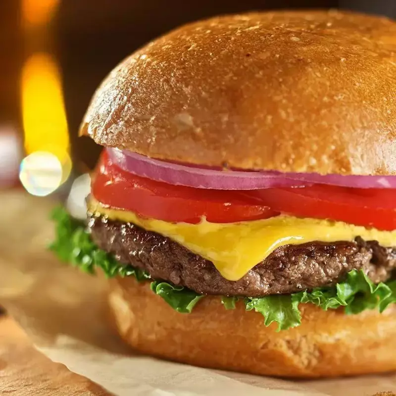 2 Burguer clássico+ bata. P + kuat