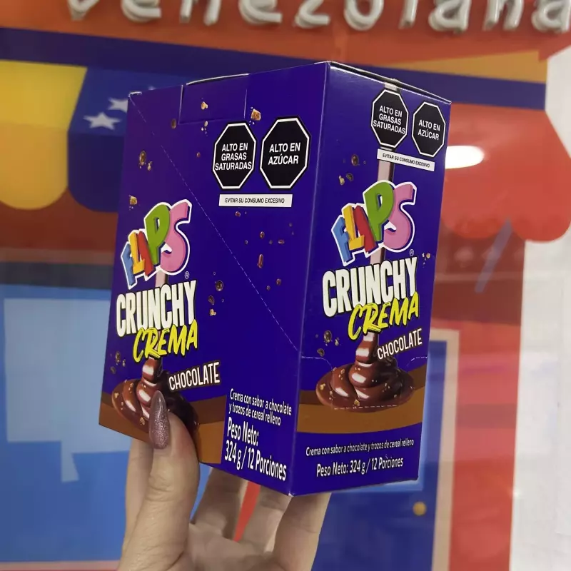 Flips CrunchyCrema caja 12und