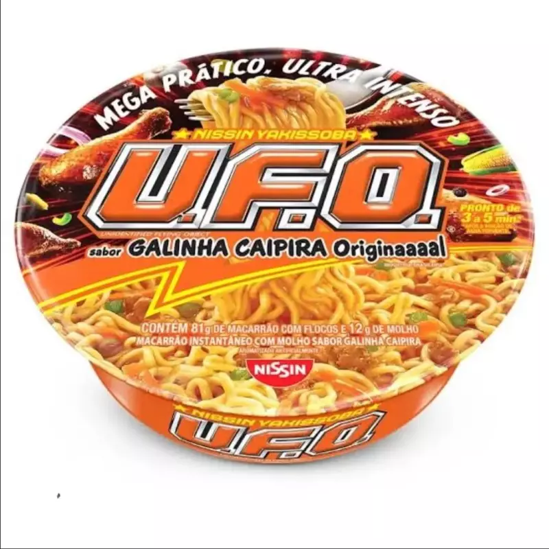 Nissin UFO Galinha Caipira 81g