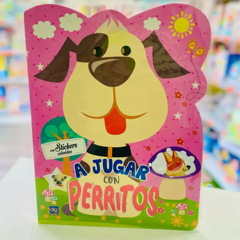 A JUGAR CON PERRITOS - CON STICKERS