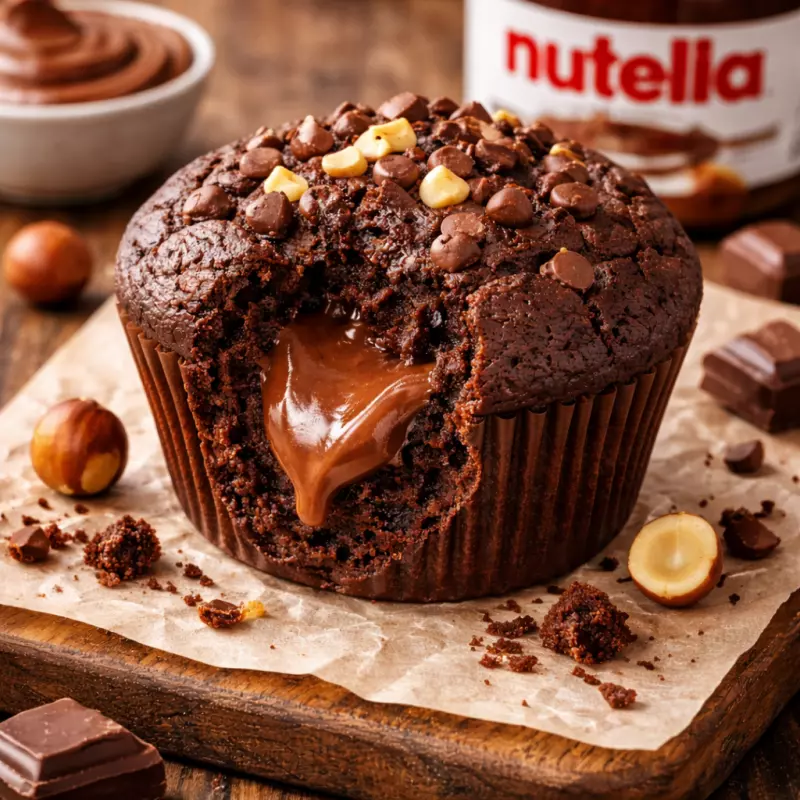 🧁 Muffin Nutella