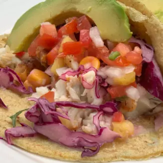 Tacos pescado rebosado